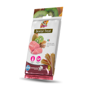 Дентални лакомства за кучета от средни и едри породи N&D Dog Dental Treat Adult Medium and Maxi  със свинско, спелта, овес и тропически плодове 100 гр